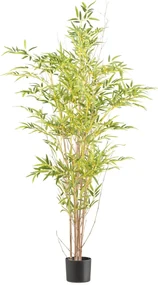 Planta artificială Bambus, 150 cm, verde