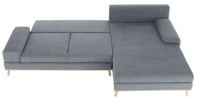 Coltar stanga Culoare Gri / Mustar, PANOS Varianta de colt: Colt Stanga