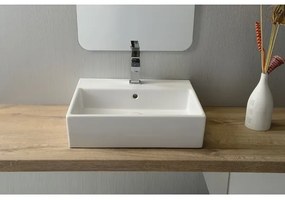 Isvea - Lavoar pentru blat PURITY 60x42 cm ceramică/alb