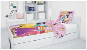 Prințesele Disney Royal set de lenjerie de pat 140×200cm, 70×90 cm
