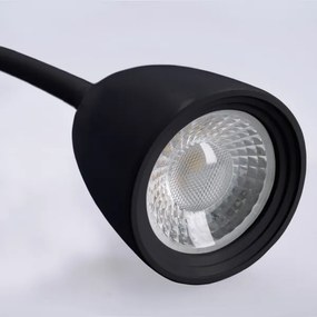 Veioză LED de perete dimabilă LED/4W/230V neagră Brilagi