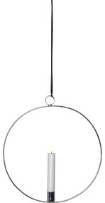 Decorațiune luminoasă argintie Flamme Ring – Star Trading