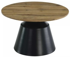 Măsuță de cafea Kioni II, stejar artisan / negru