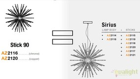 Lustra moderna design deosebit 90cm SIRIUS CO