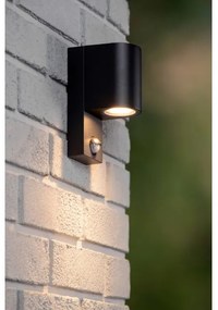 Corp de iluminat de exterior cu senzor Lucide 69803/01/30 ZARO 1xGU10/7W/230V IP65 negru
