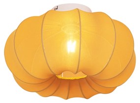 Plafonieră Japandi aurie 37cm - Plu Asyesha