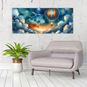 Tablou - Zbor sub cerul nopții (120x50 cm)