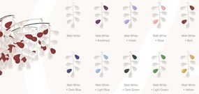 Lustra moderna cristal Bohemia design LUX GRAPES