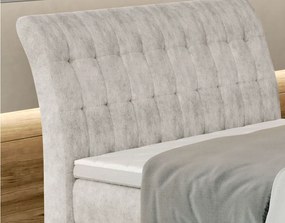 Pat tapitat tip boxspring Happy - 100 x 200 cm