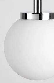 Pendul pentru baie design modern IP44 Togo crom, alb