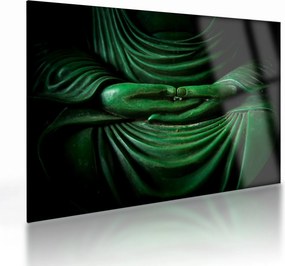 Tablou pe sticlă - Mâna lui Buddha (70x50 cm)