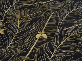 Lenjerie de pat din microfibra VISATA negru Dimensiune lenjerie de pat: 70 x 90 cm | 140 x 200 cm