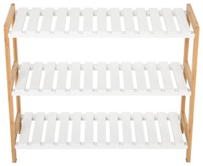 HomCom suport pentru pantofi, cu 3 rafturi, 70x26x57,5 cm | AOSOM RO