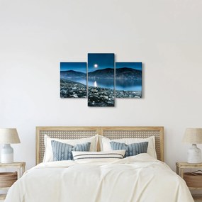 Tablou - Islanda noaptea (90x60 cm)