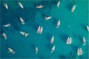 Tablou - Sailboats (90x60 cm)