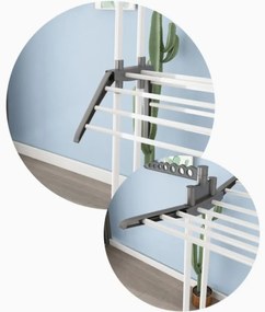 Uscator de rufe DRYMAX 75x126 cm, alb