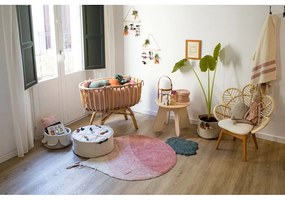 Covor pentru copii roz lavabil/țesut manual din bumbac 100x150 cm Ramona the Radish – Lorena Canals