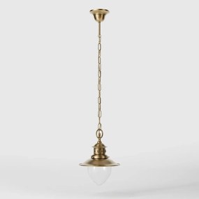 Lustra stil nautic din alama si sticla Al Mare