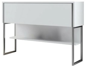 Comodă Luxe White and Silver