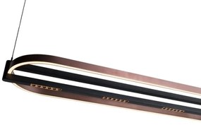 Lustra LED design modern Singapur Oval