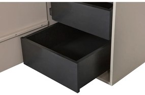 Dulap modular crem din lemn de pin 400x200 cm Daily – vtwonen