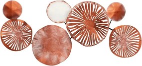Decoratiune perete ASTRID - CH102-4, cupru, metal, 79x35 cm