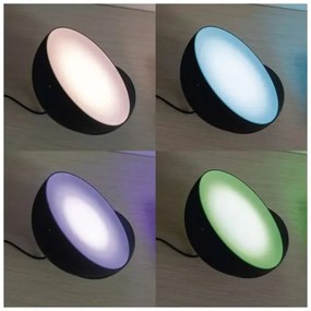 Lampă LED RGB dimabilă de masă GoSmart LED/7W/230V Wi-Fi negru