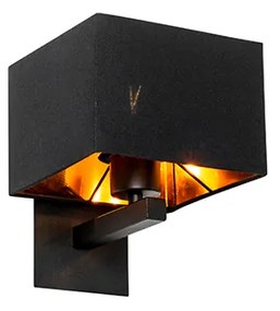 Aplică modernă neagră cu auriu - VT 1