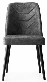 Set de scaune de sufragerie Dallas Anthracite, 4buc.