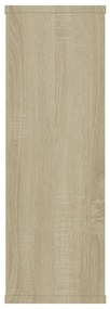 Rafturi de perete, stejar sonoma,104x20x58,5 cm, pal