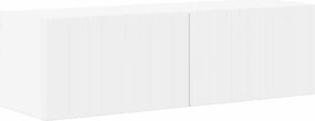vidaXL Dulap TV de perete Alb 98 x 31 x 29,5 cm Lemn compozit