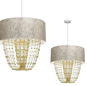 Lustră pe cablu ALMERIA 1xE27/60W/230V