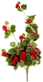 Floare artificială Muscat roșu, 35 x 14 x 90 cm