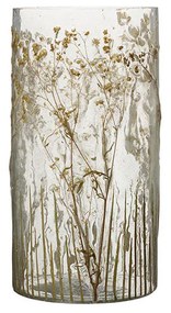 Sfesnic/vaza din sticla cu flori BLOMMA