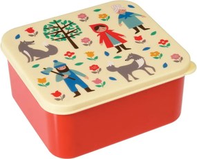 Recipient pentru gustare cu model Scufița Roșie Rex London Red Riding Hood