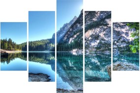 Tablou - Lac montan (150x105 cm)