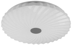 Plafonieră albă LED cu control prin telecomandă/cu intensitate reglabilă 38,5x38,5 cm Calipso – Candellux Lighting