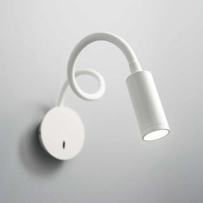 Aplica LED minimalista cu brat orientabil FOCUS-2 AP NERO