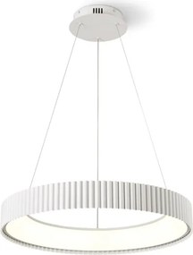 Brilagi - Lustră LED reglabilă FALCON MODERN LED/54W/230V Ø 60 cm albă + telecomandă