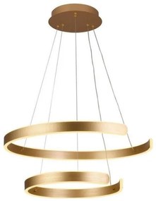 Lustră LED dimabilă pe cablu LED/120W/230V 3000-6500K + telecomandă