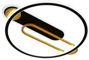 Plafonieră LED dimabilă LED/60W/230V 3000-6500K negru + telecomandă