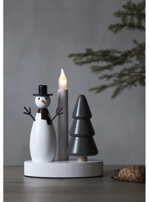 Decorațiune luminoasă alb-negru de Crăciun Christmas Joy – Star Trading