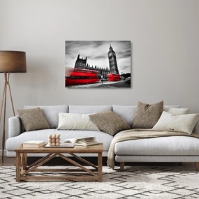 Tablou pe sticlă - Houses of Parliament din Londra (70x50 cm)