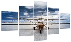Tablou cu avion (125x70 cm), în 40 de alte dimensiuni noi