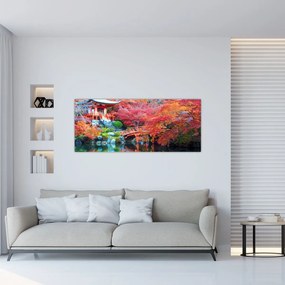 Tablou - Peisaj oriental (120x50 cm)