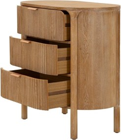 Comodă în culoare naturală din lemn de brad 80,5x82x47 cm Gothenburg – Mauro Ferretti