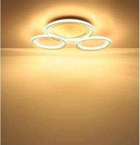 Globo 48064-40S - Plafonieră LED GLITRA LED/40W/230V 3000K 60,5x62,5 cm