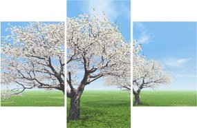 Tablou cu copaci (90x60 cm)