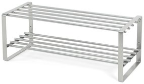 Pantofar argintiu din metal 70x29x27 cm Rex – Spinder Design