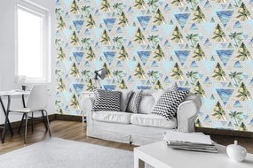 Fototapet - Mozaic  din ocean (254x184 cm)